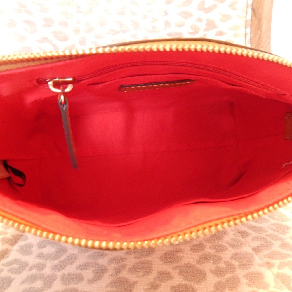 Dooney & Bourke Suki Crossbody Pink Croc NWT - Picture 10 of 16